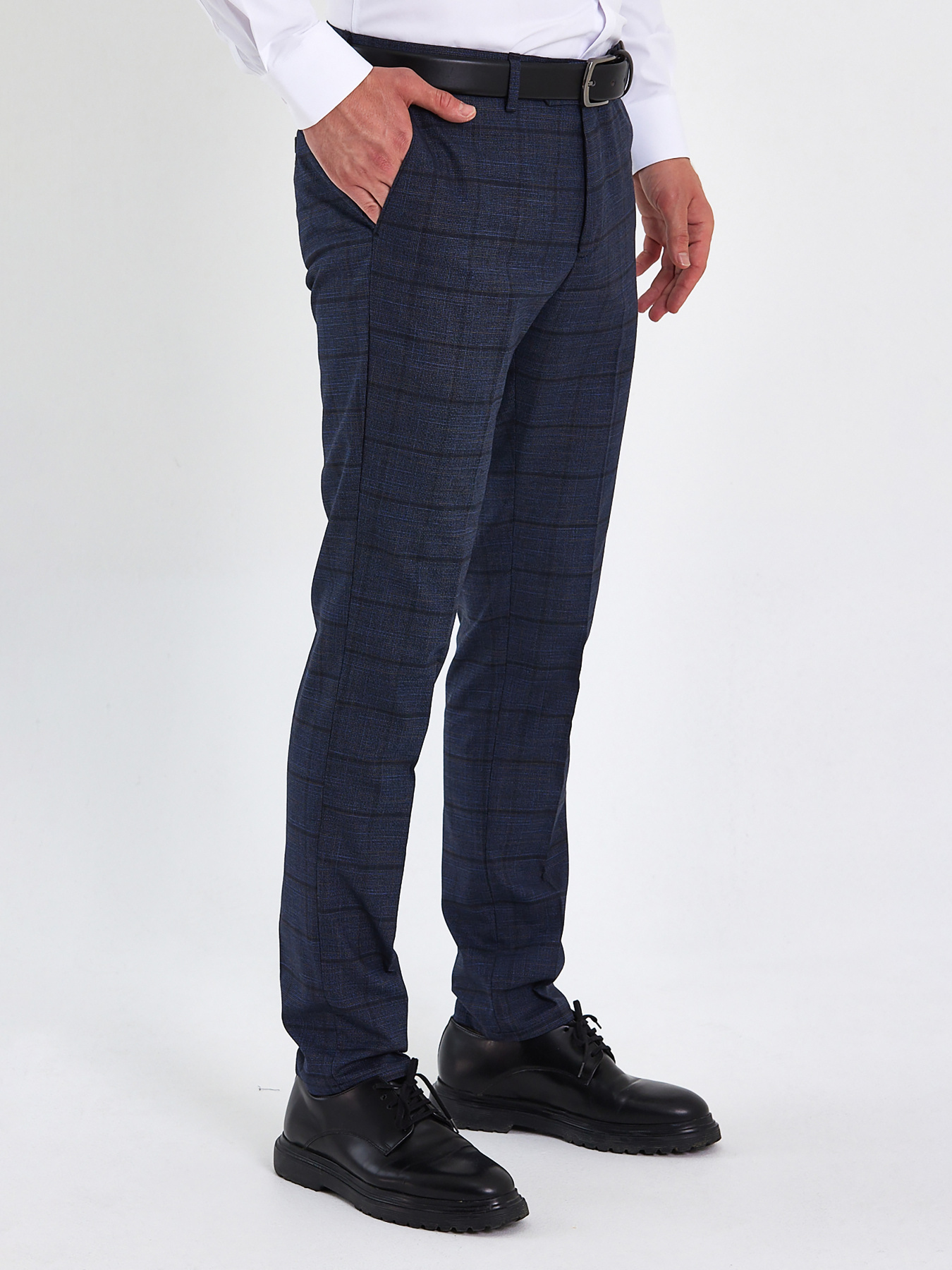 Штани класичні Trend Collection модель TC8946BlueSHTN Фото