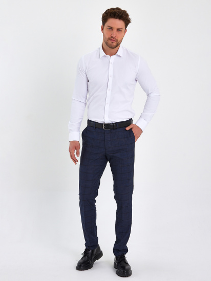 Штани класичні Trend Collection модель TC8946BlueSHTN — фото - INTERTOP