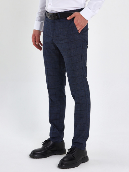 Штани класичні Trend Collection модель TC8946BlueSHTN — фото 3 - INTERTOP