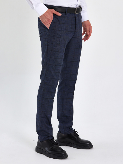 Штани класичні Trend Collection модель TC8946BlueSHTN — фото 5 - INTERTOP