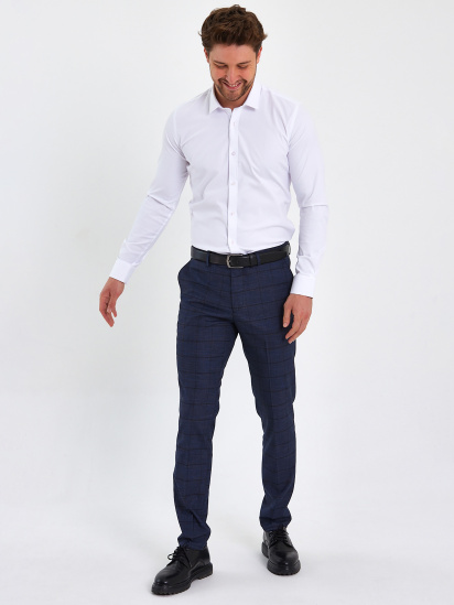 Штани класичні Trend Collection модель TC8946BlueSHTN — фото 6 - INTERTOP