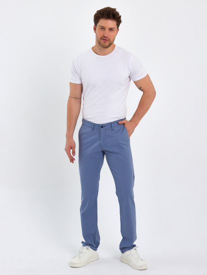 Штани повсякденні Trend Collection модель TC8660GreyBlueSHTN — фото - INTERTOP