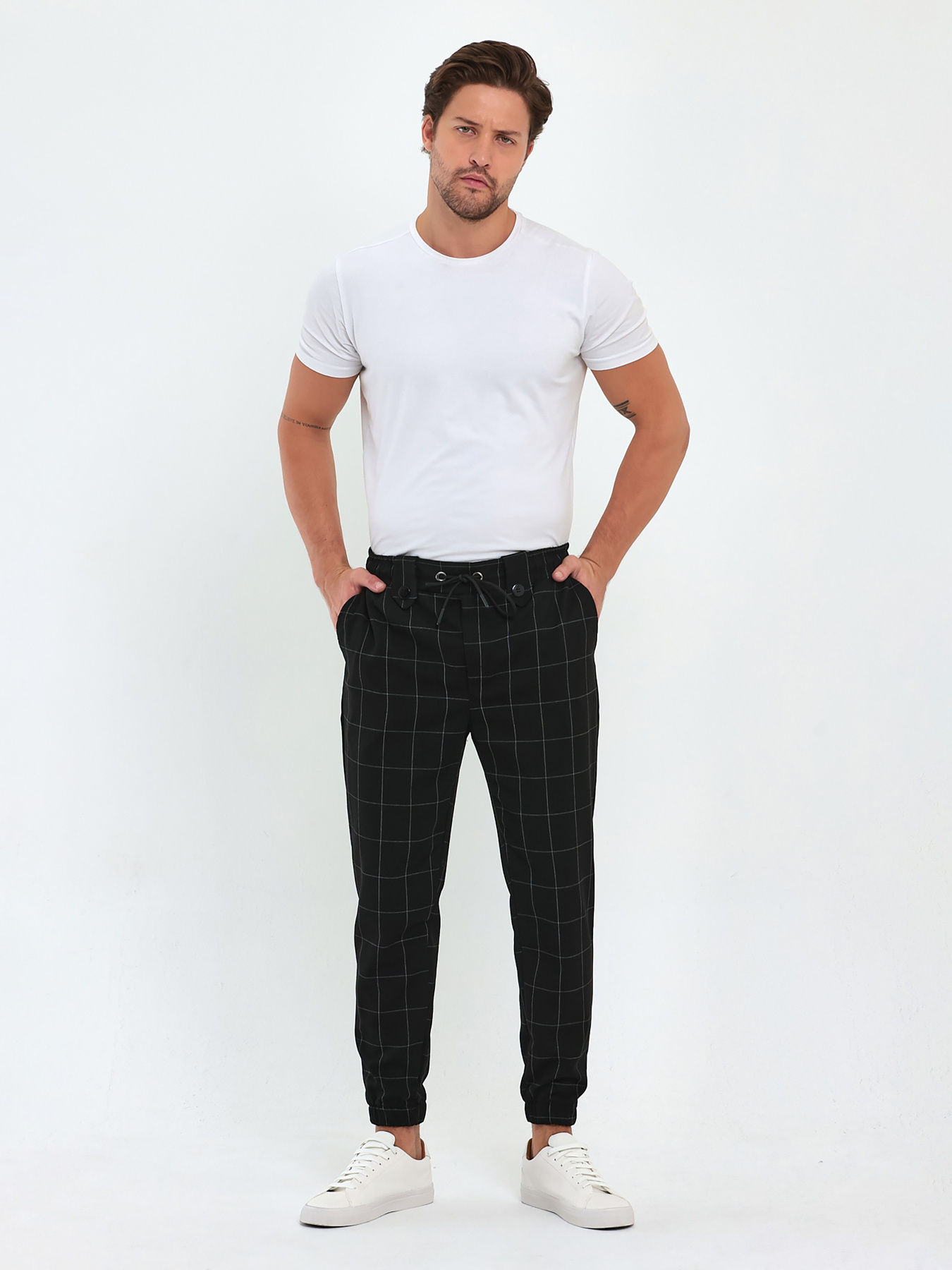 Повседневные штаны Trend Collection модель TC8626BlackSHTN Повседневные штаны Trend Collection модель TC8626BlackSHTN Фото