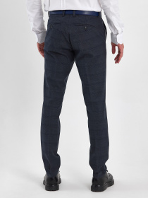 Штани класичні Trend Collection модель TC8352GreyBlueSHTN Фото