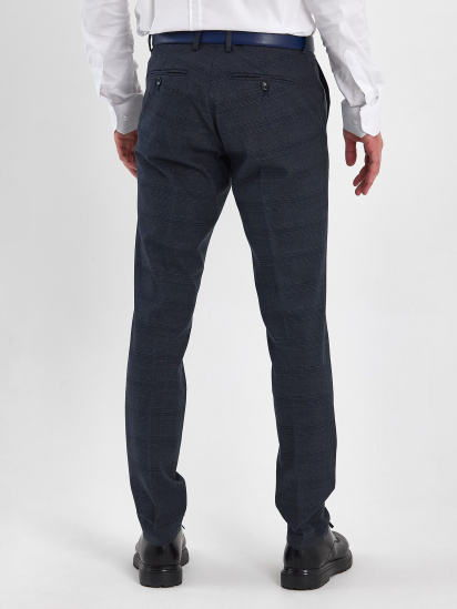 Штани класичні Trend Collection модель TC8352GreyBlueSHTN — фото 3 - INTERTOP