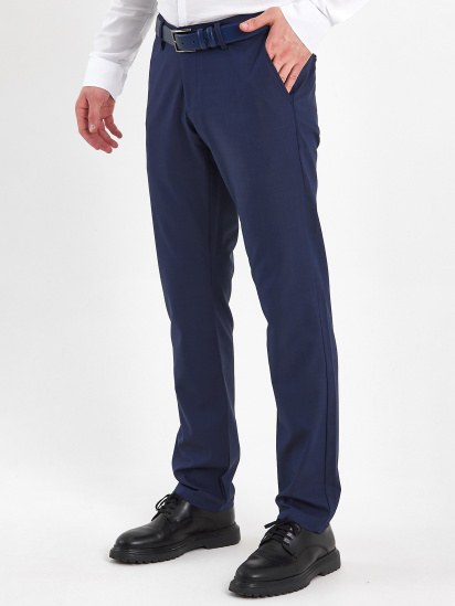 Брюки классические Trend Collection модель TC8280BlueSHTN — фото 3 - INTERTOP