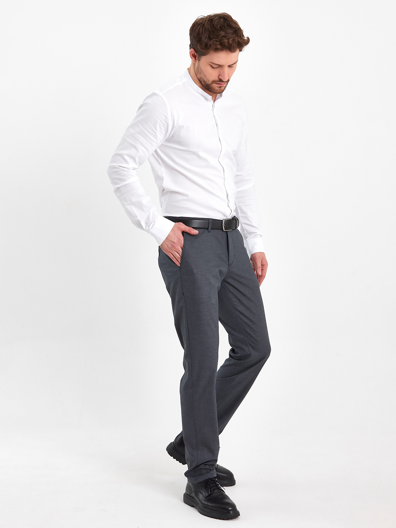 Штани класичні Trend Collection модель TC8274GreySHTN Фото