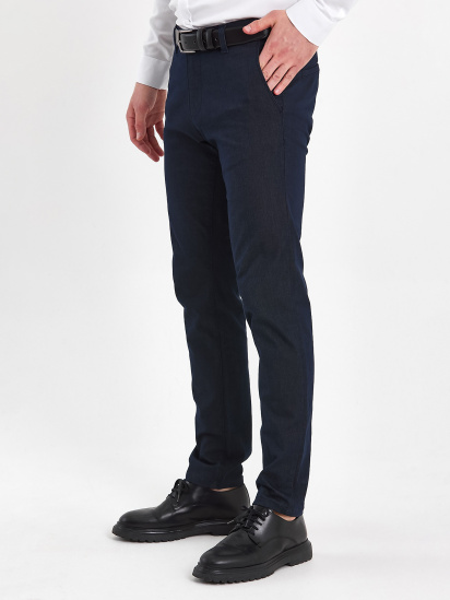 Брюки классические Trend Collection модель TC7674BlueSHTN — фото 3 - INTERTOP