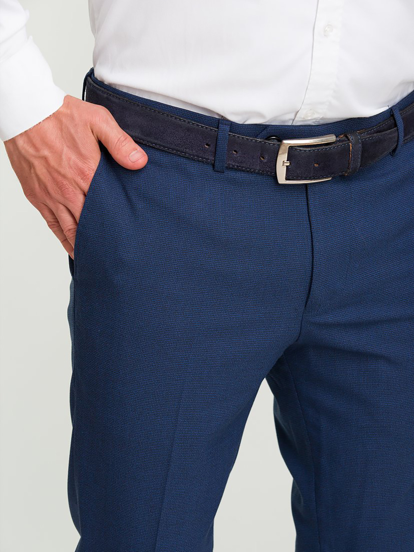 Штани класичні Trend Collection модель TC6048BlueSHTN Фото