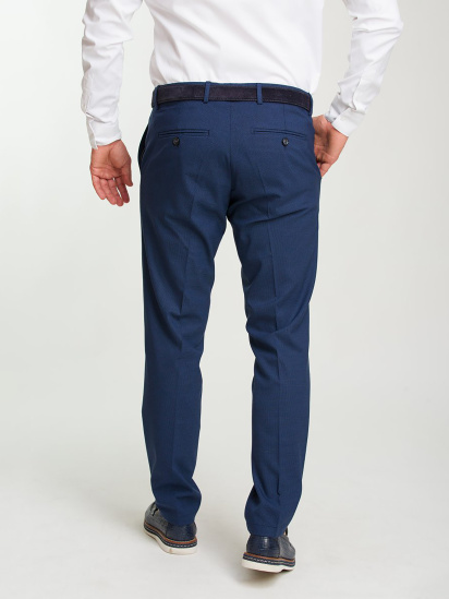 Брюки классические Trend Collection модель TC6048BlueSHTN — фото 3 - INTERTOP