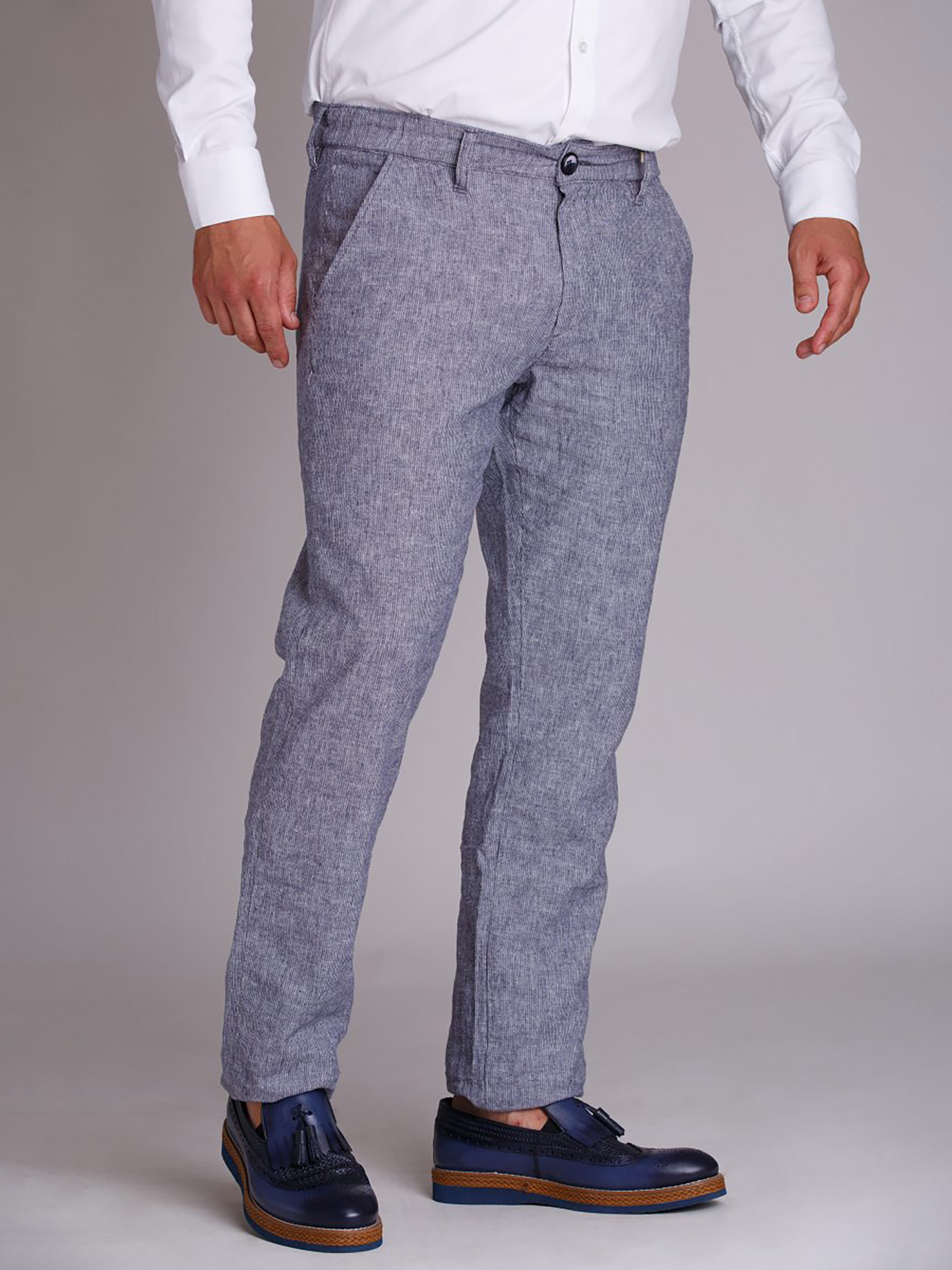 Повсякденні штани Trend Collection модель TC2126BlueSHTN Фото