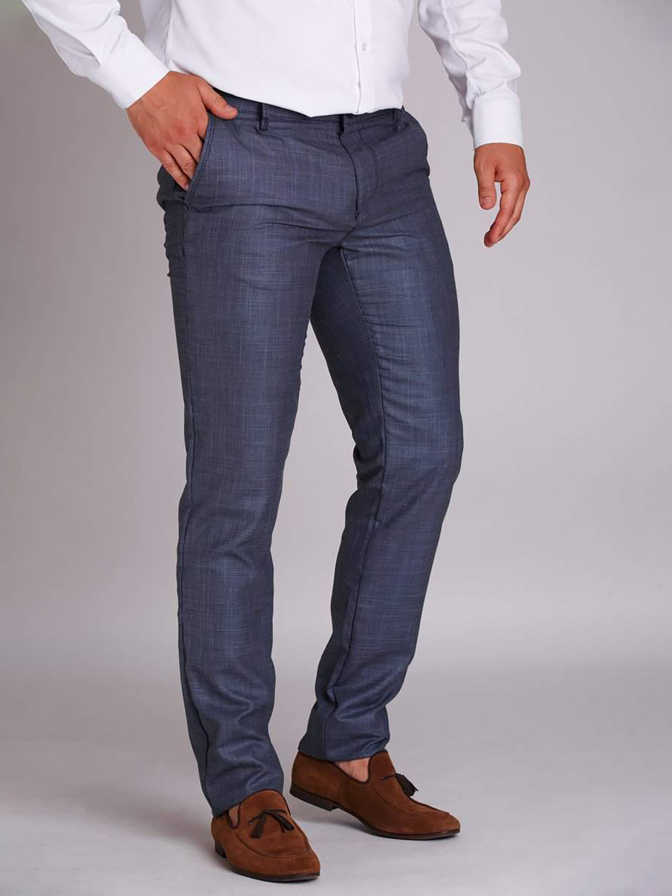 Повседневные штаны Trend Collection модель TC2113DarkGreySHTN Фото