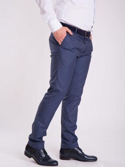 Брюки классические Trend Collection модель TC663BlueSHTN — фото - INTERTOP