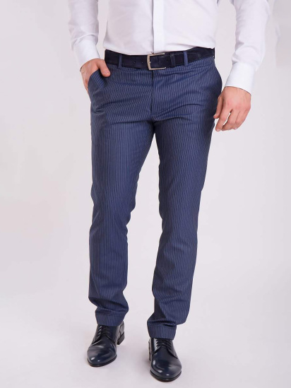 Штани класичні Trend Collection модель TC663BlueSHTN - фото