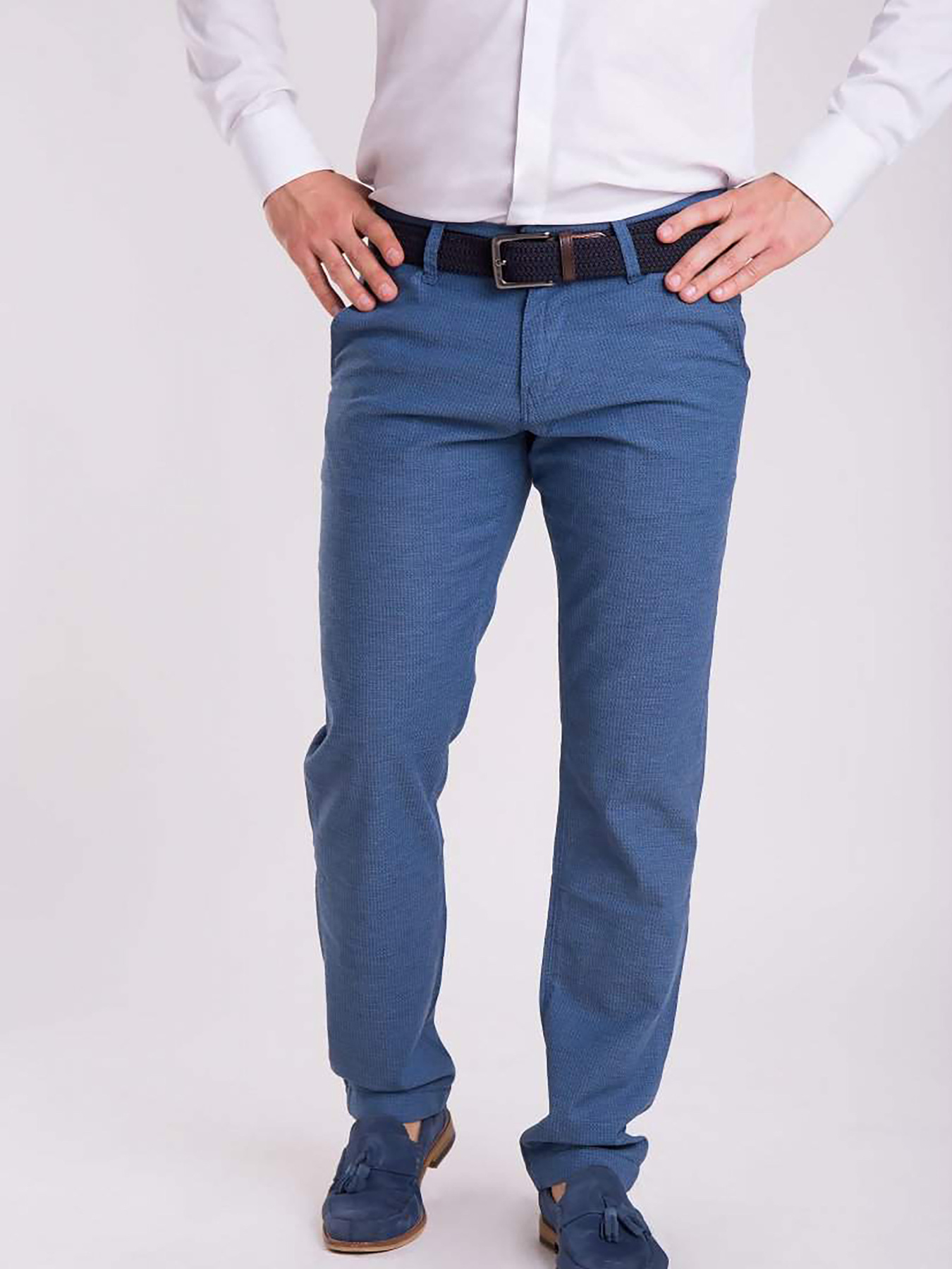 Штани класичні Trend Collection модель TC658BlueSHTN Фото