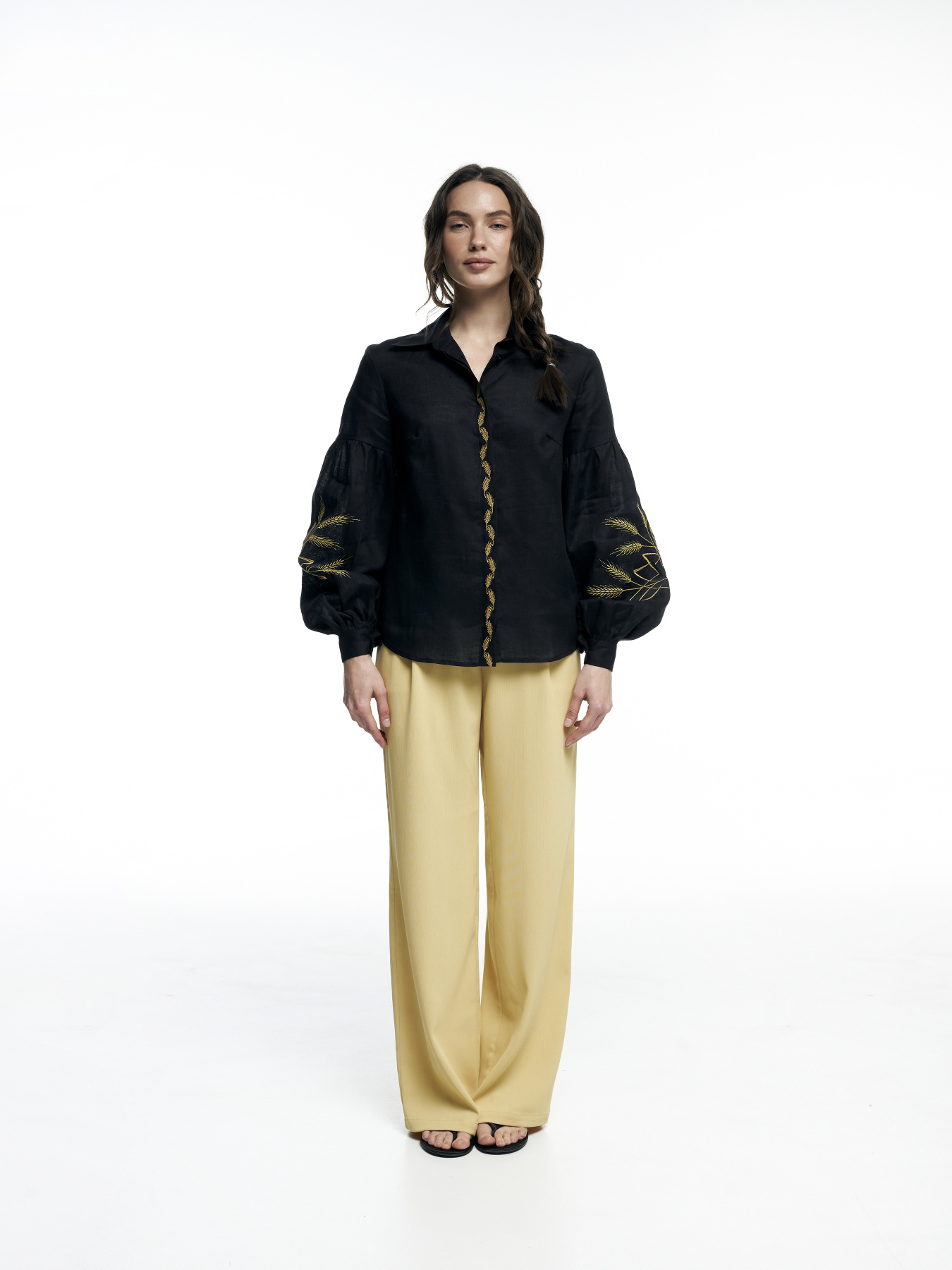 Вышитая рубашка FloveTouch Колоски модель vyshyvanka-kolosky Вышитая рубашка FloveTouch Колоски модель vyshyvanka-kolosky Фото