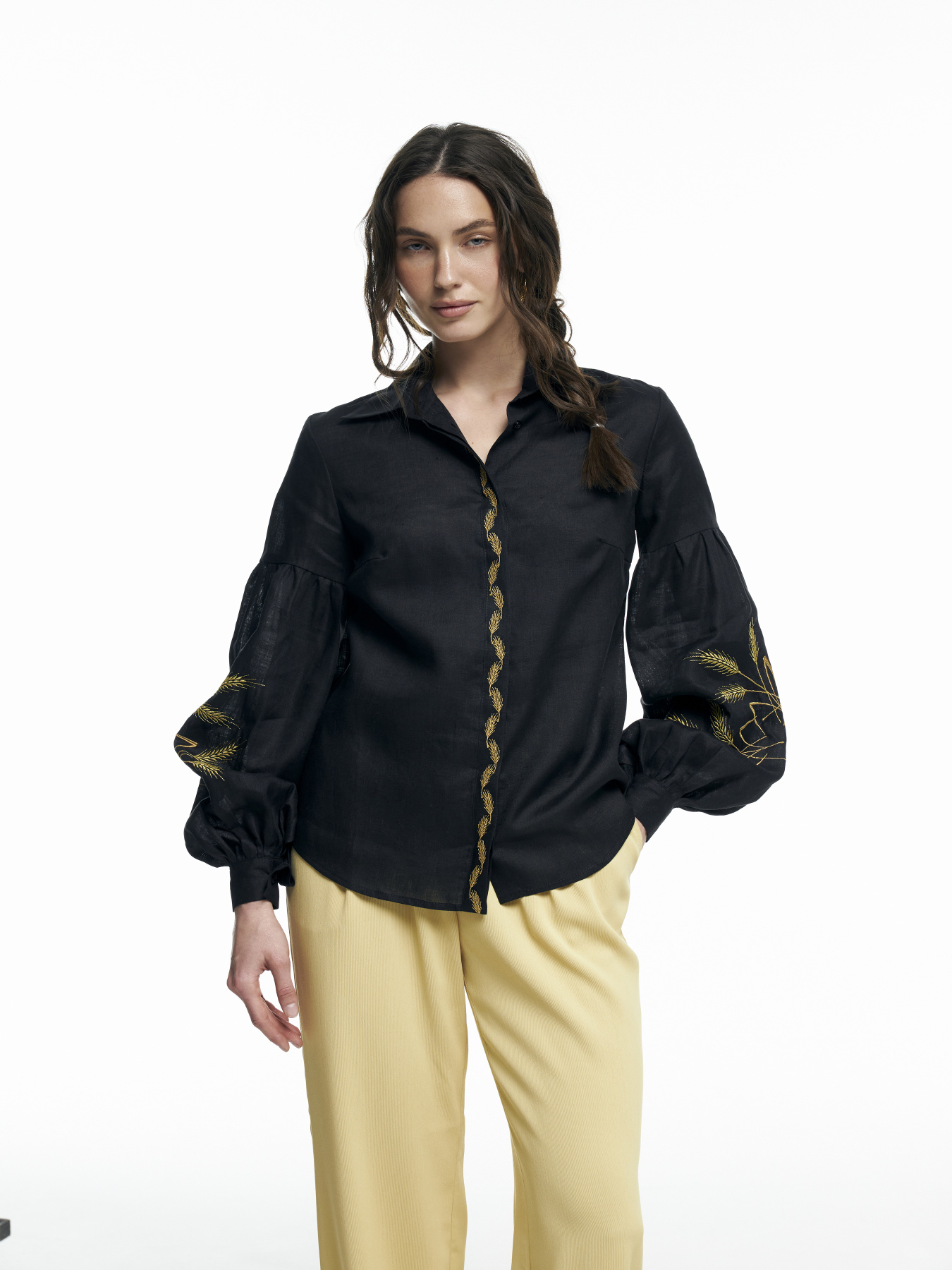 Вышитая рубашка FloveTouch Колоски модель vyshyvanka-kolosky Вышитая рубашка FloveTouch Колоски модель vyshyvanka-kolosky Фото