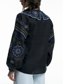 Вышитая рубашка FloveTouch модель kvitka-synia Вышитая рубашка FloveTouch модель kvitka-synia Фото