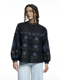 Вышитая рубашка FloveTouch модель kvitka-synia Вышитая рубашка FloveTouch модель kvitka-synia Фото