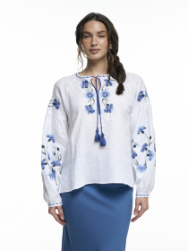 Вышитая рубашка FloveTouch Волошки модель sorochka-voloshky Фото