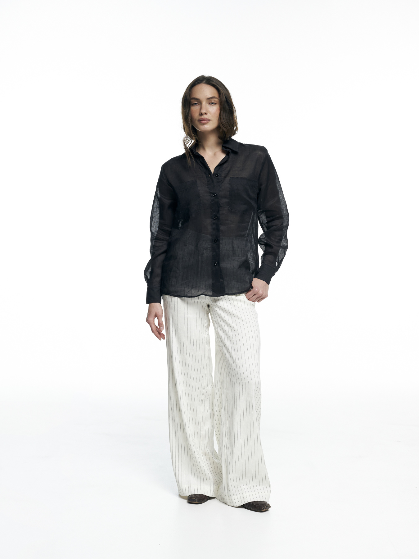 Сорочка FloveTouch модель kropyva-chorna Фото