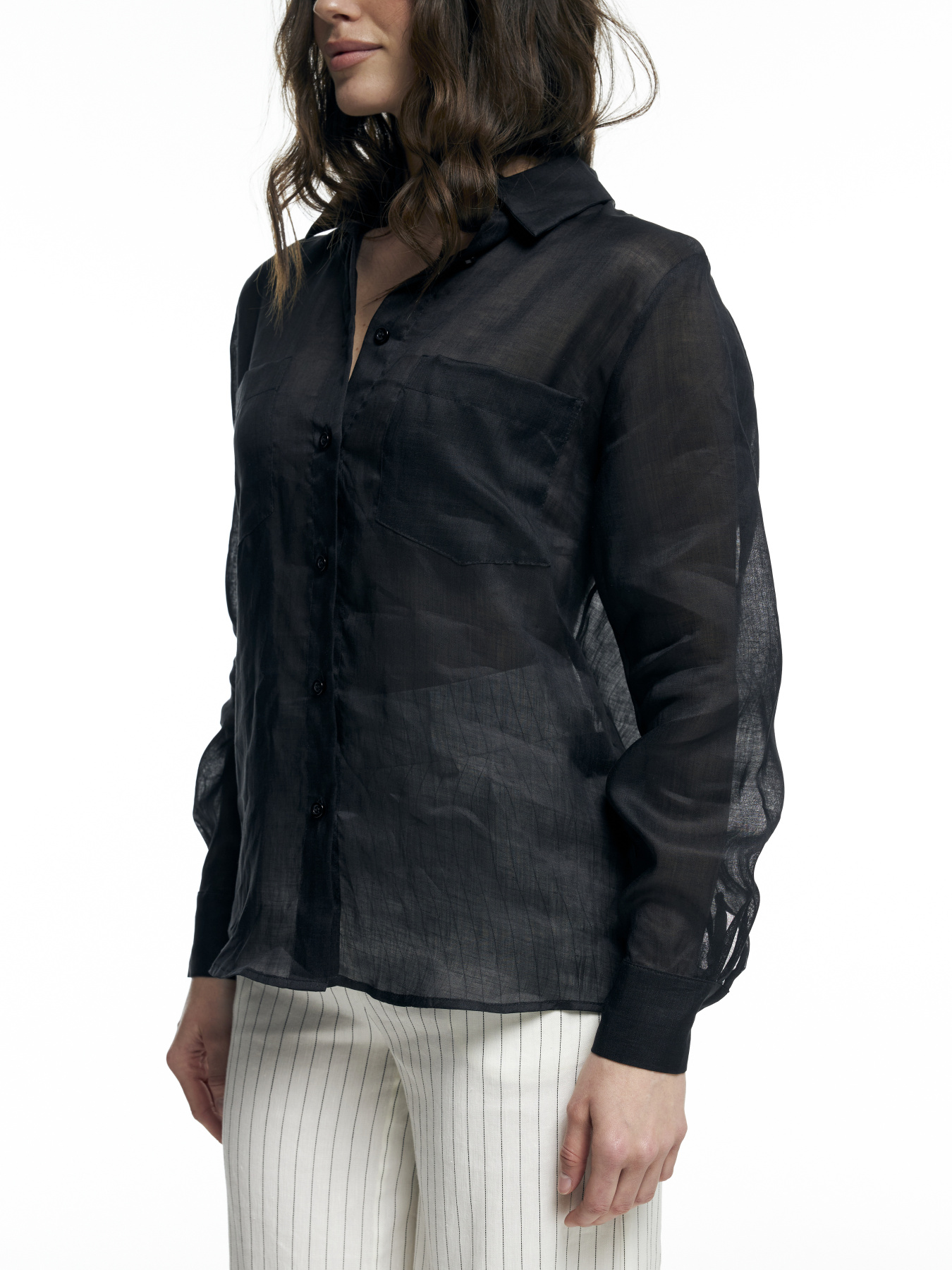 Сорочка FloveTouch модель kropyva-chorna Фото