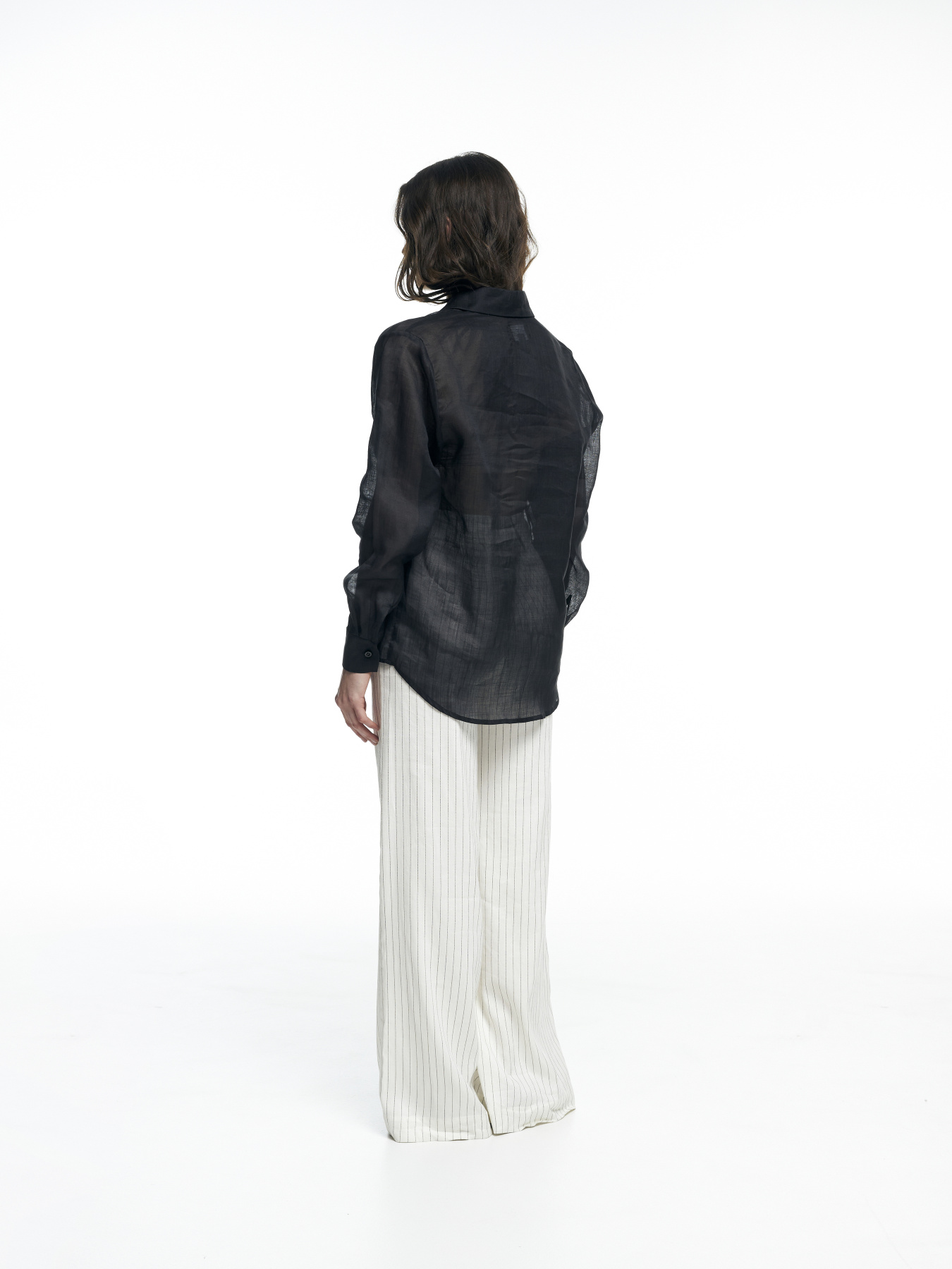 Рубашка повседневная FloveTouch модель kropyva-chorna Фото