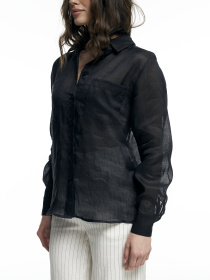 Рубашка повседневная FloveTouch модель kropyva-chorna Фото