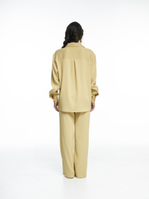 Рубашка повседневная FloveTouch модель sorochka-z-zhatoi-bavovny Фото