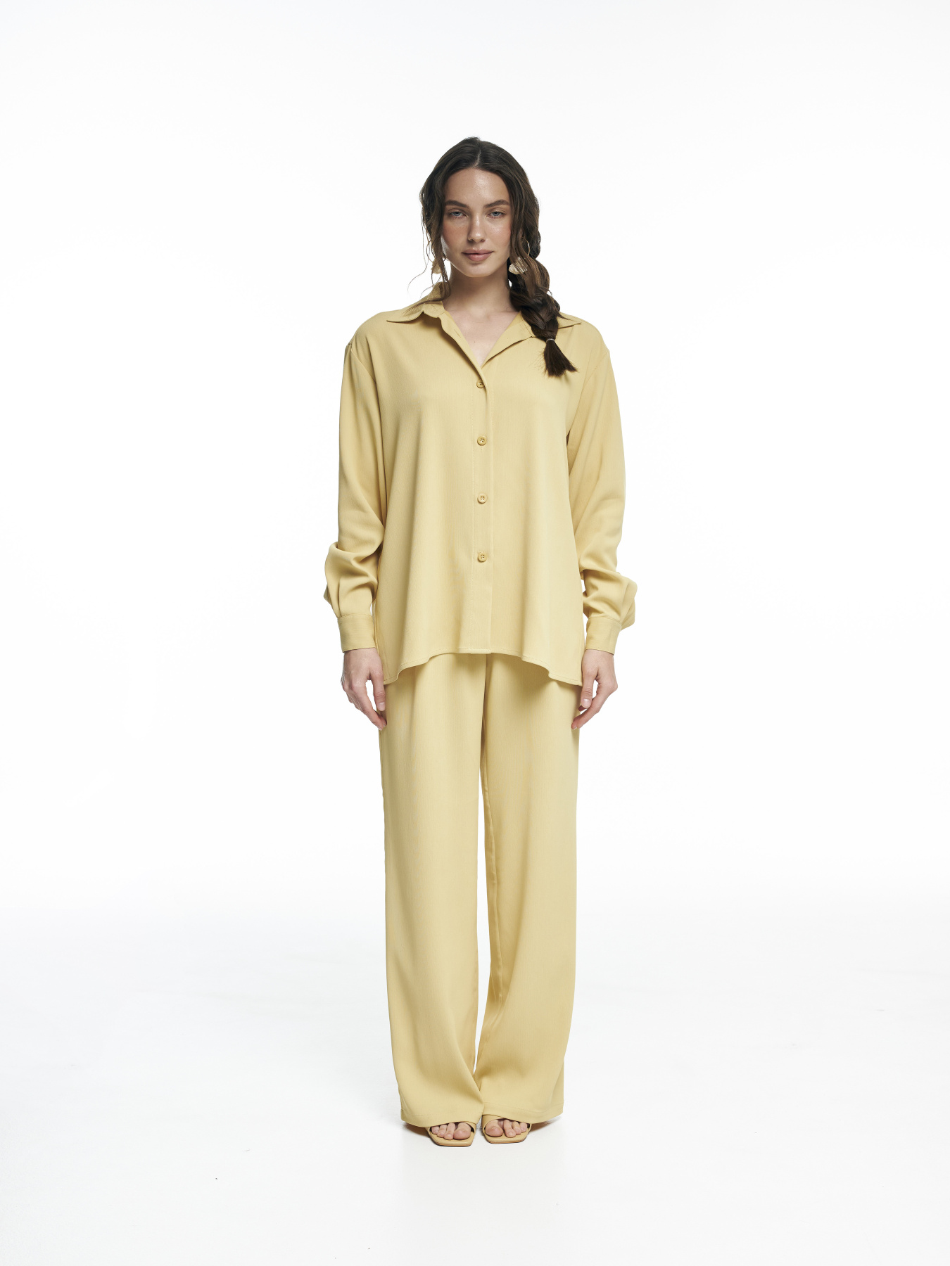 Штани повсякденні FloveTouch модель shtany-z-zhatoi-bavovny Фото