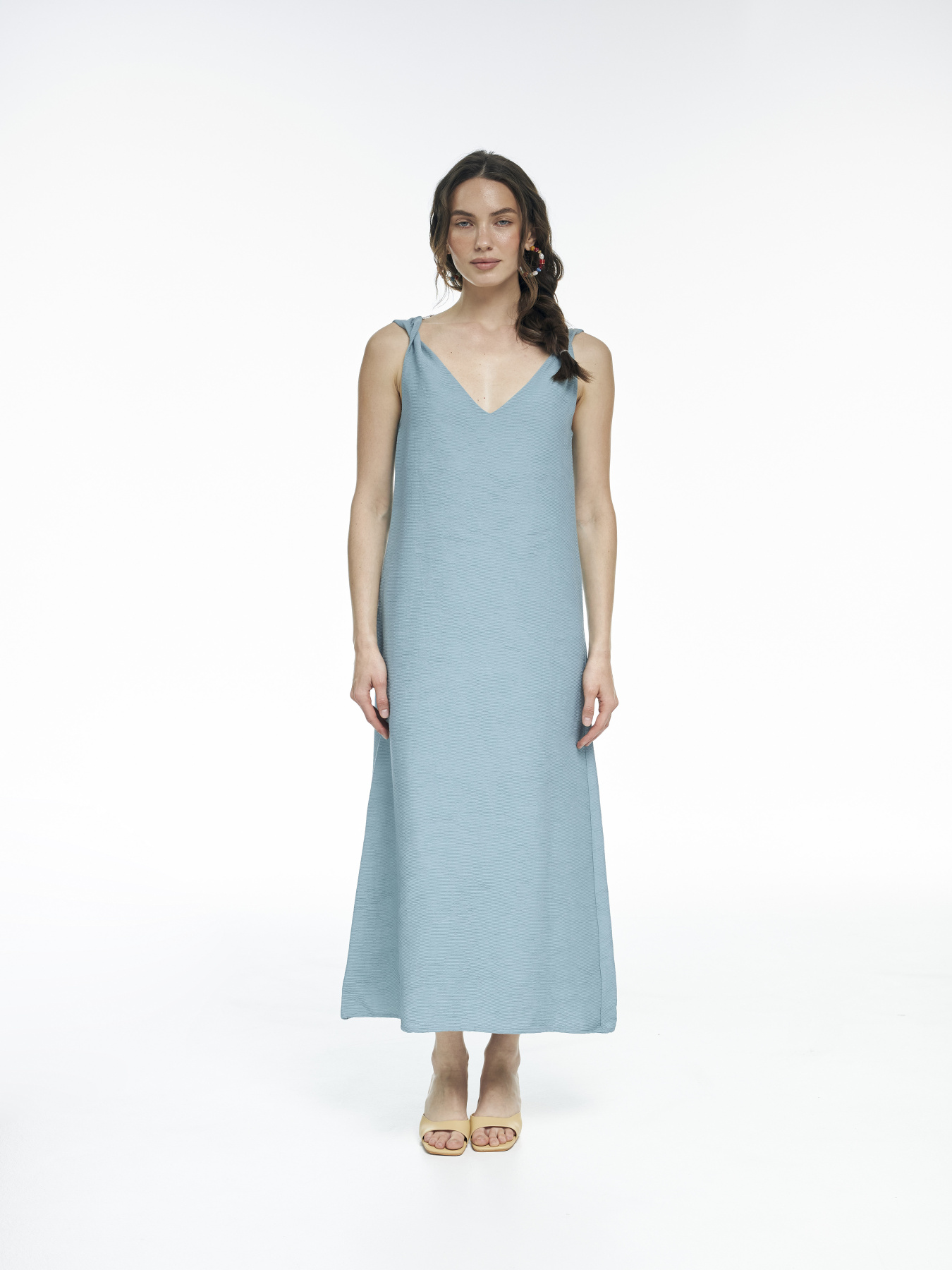 Платье миди FloveTouch модель syknia-zhata-bavovna Фото