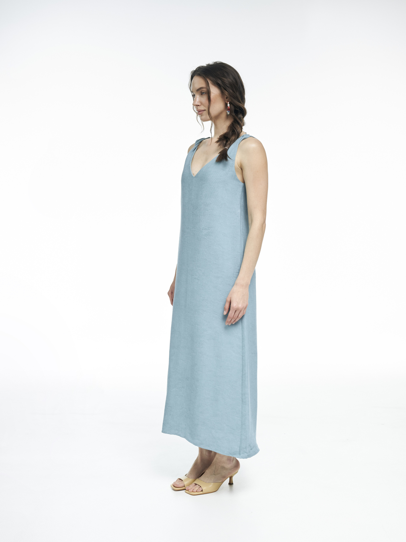 Платье миди FloveTouch модель syknia-zhata-bavovna Фото