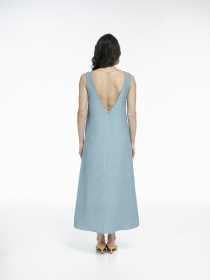 Платье миди FloveTouch модель syknia-zhata-bavovna Фото