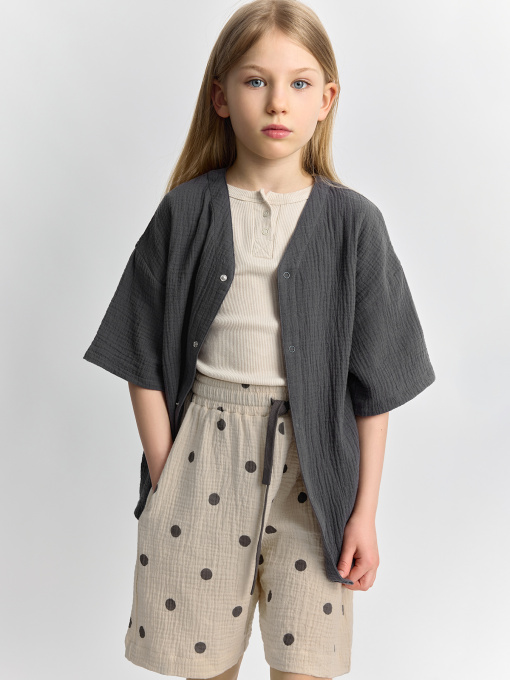 Шорты Happy Baby модель 88267-1_beige-with-dots Фото