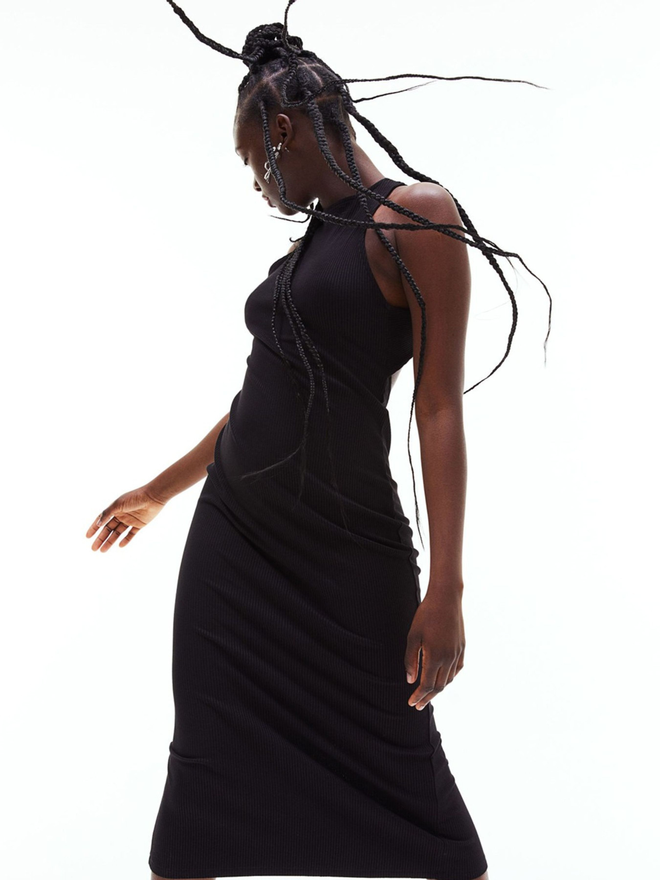 Платье миди H&M модель 77007 Фото