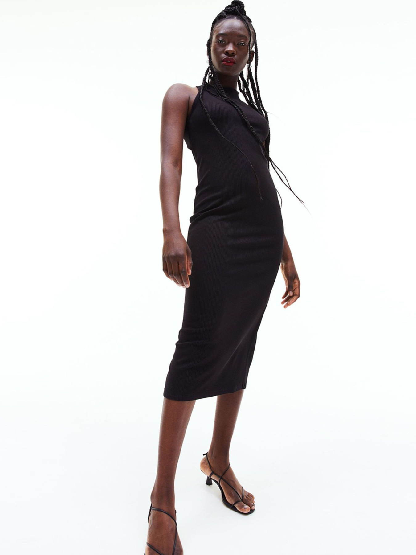 Платье миди H&M модель 77007 Фото