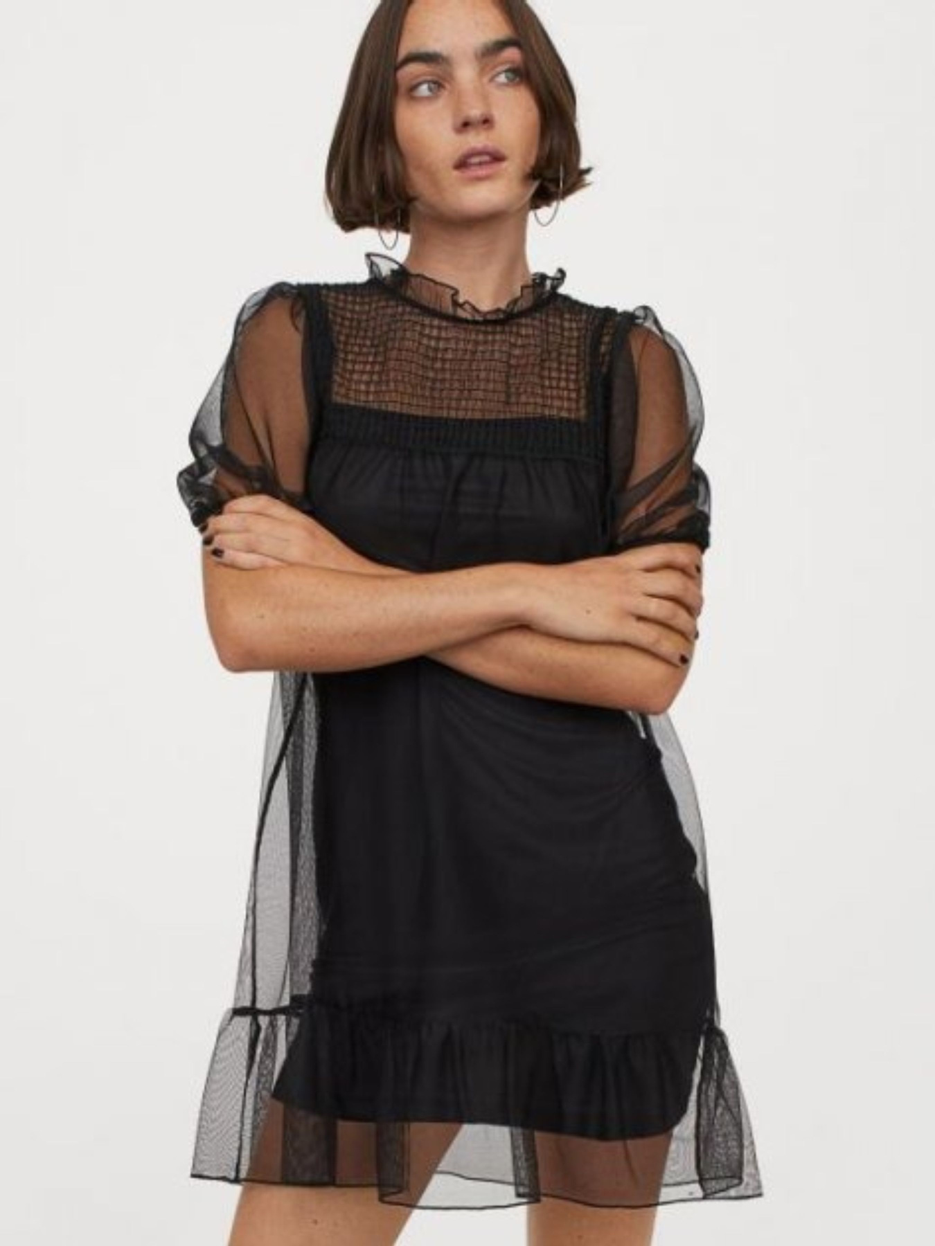 Платье мини H&M модель 77016 Фото