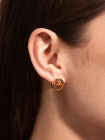 Серьги-гвоздики Famo модель SER-238_01 Фото