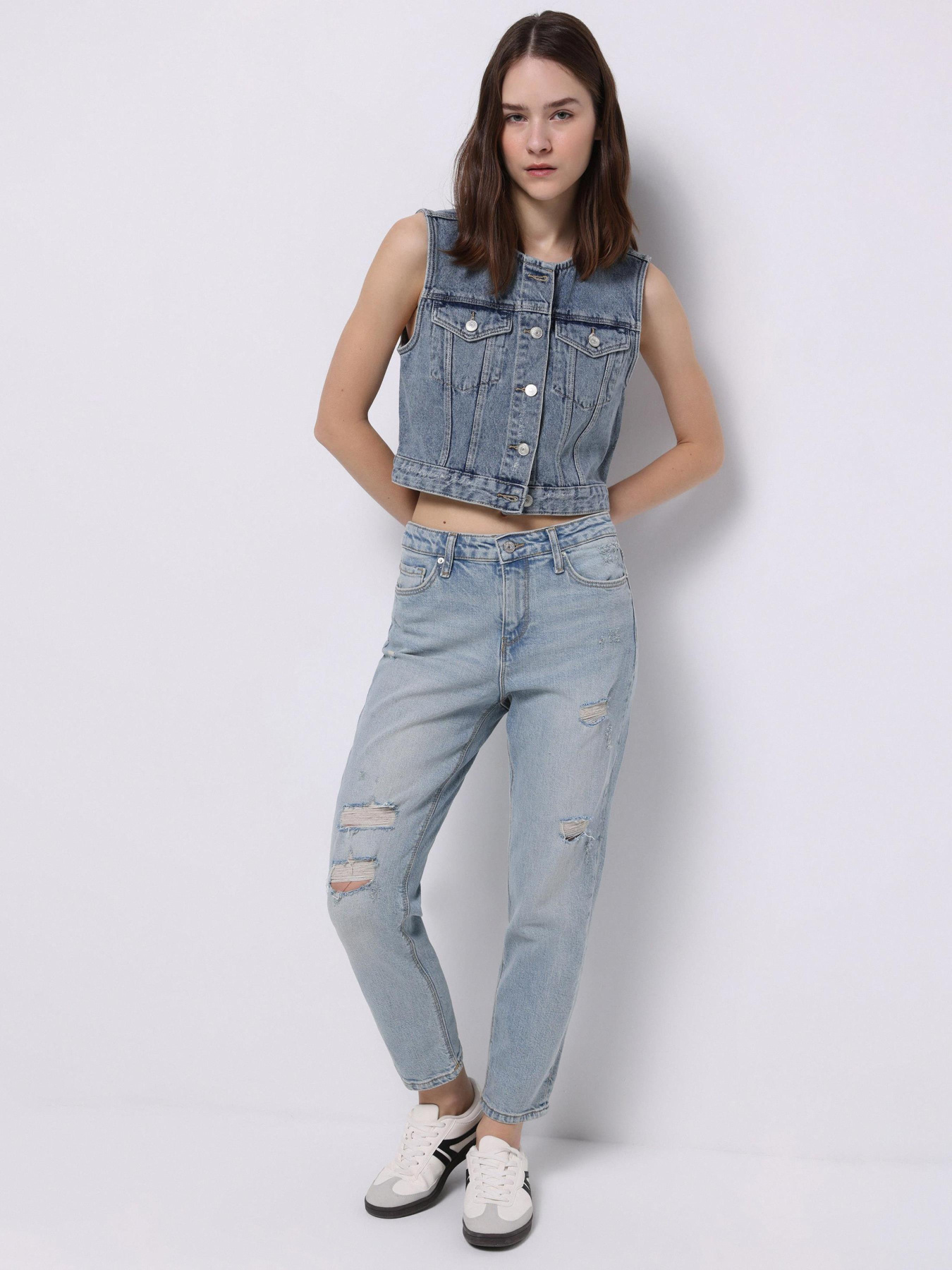 Джинсы мом Colin’s модель CL1074908_Q1.V1_DN44308 Фото