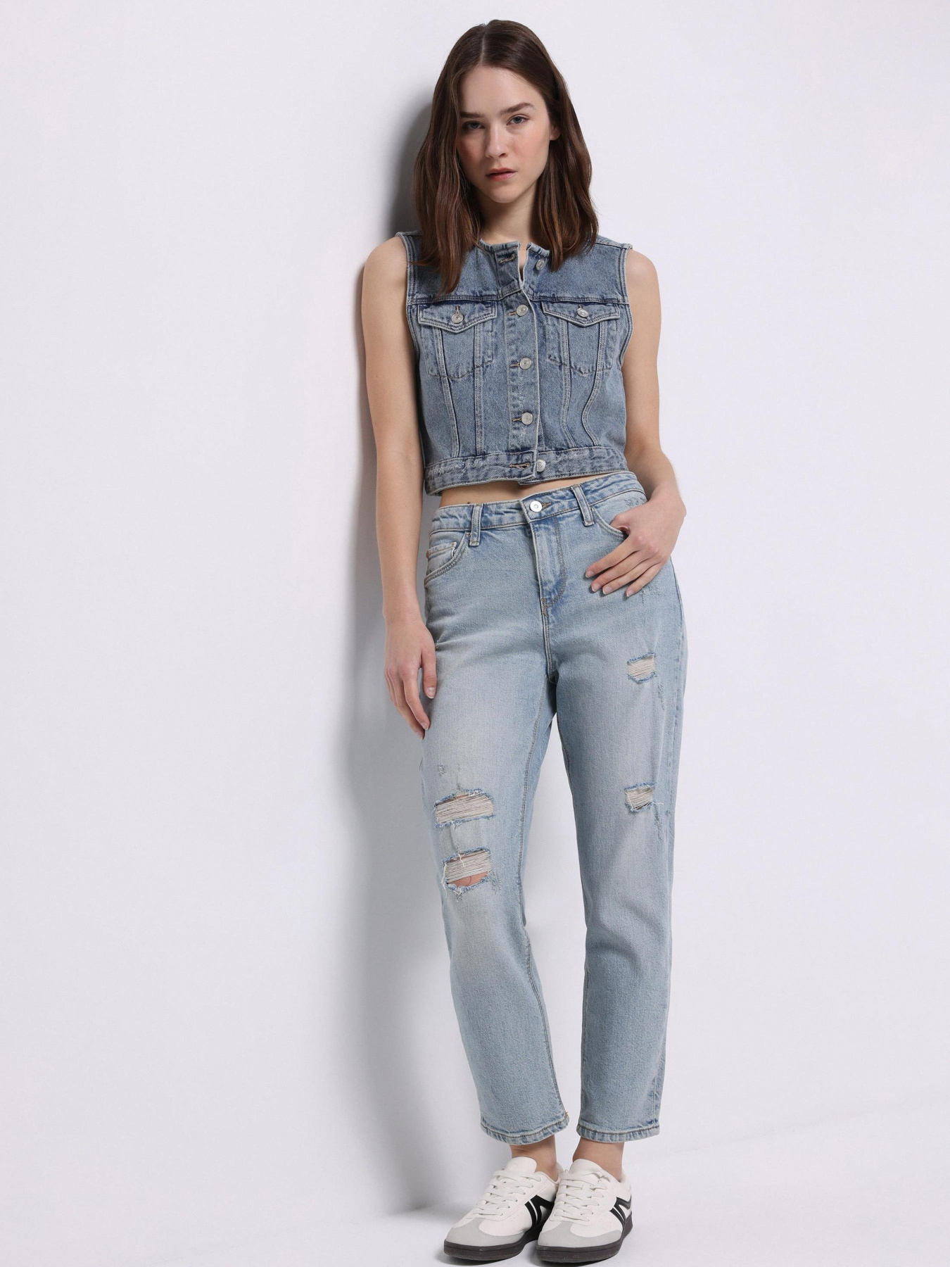 Джинси мом Colin’s модель CL1074908_Q1.V1_DN44308 Фото