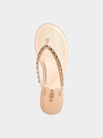 Вьетнамки Casual модель 5041-201 nude-211 — фото 4 - INTERTOP