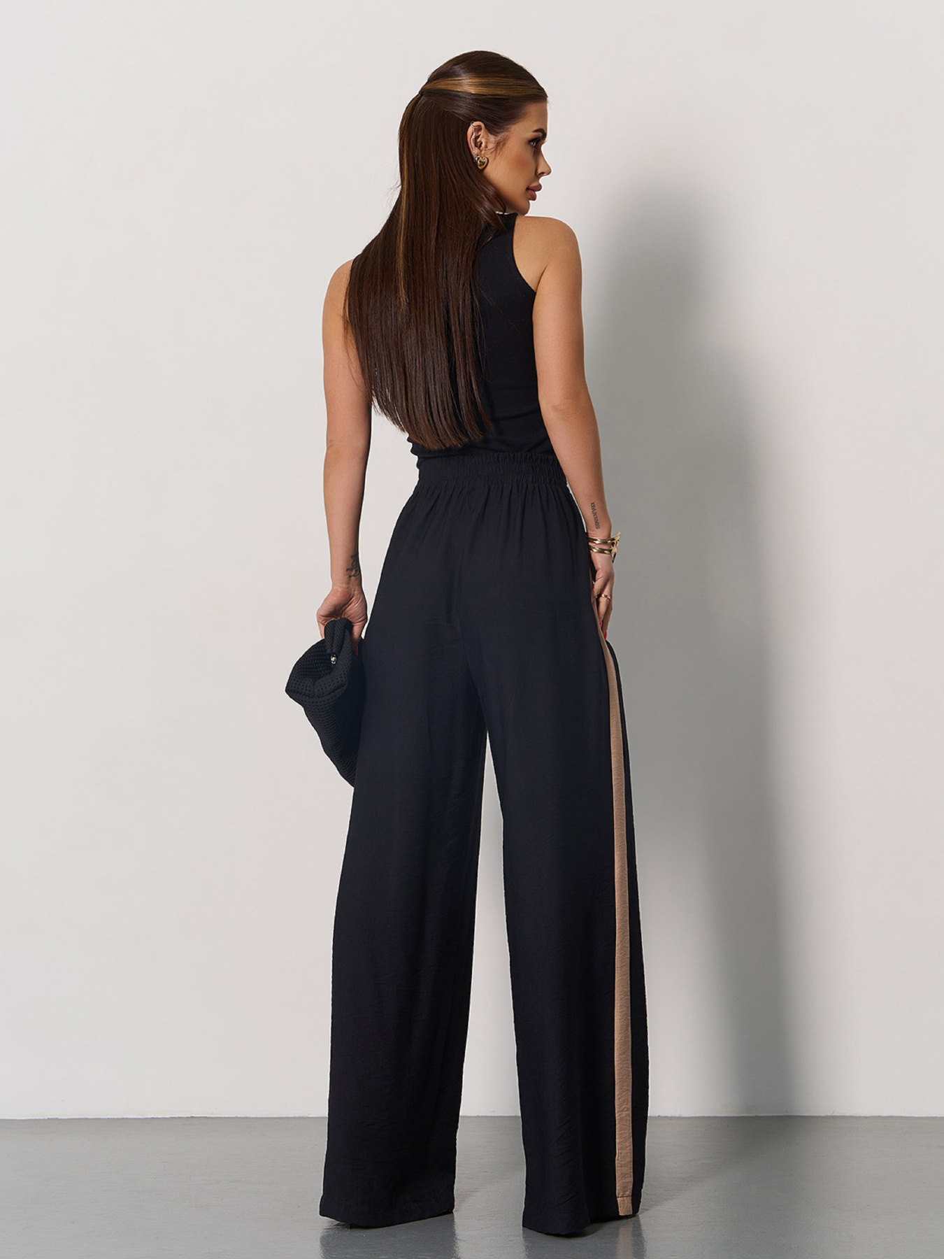 Палаццо ISSA Plus модель 15162_черный Фото