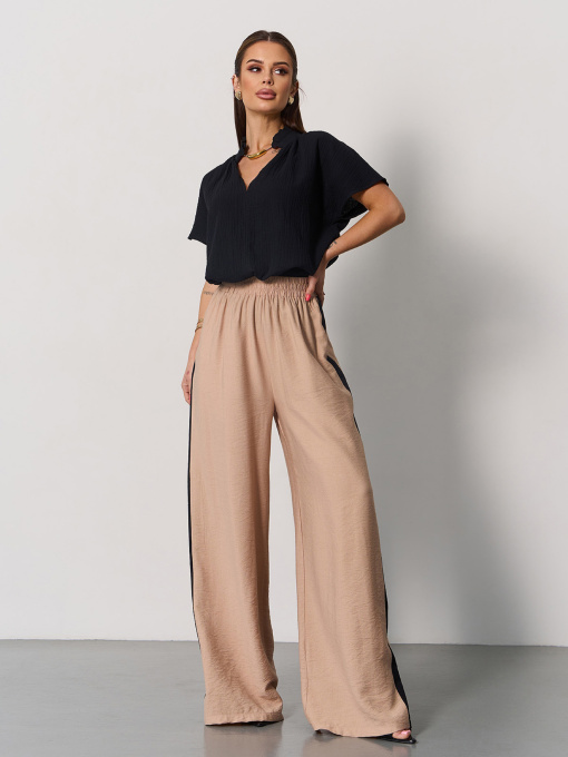 Палаццо ISSA Plus модель 15162_бежевый Фото