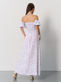 Сукня максі ISSA Plus модель SA-625_белый Фото