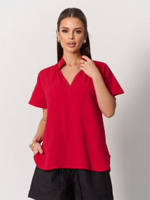 Блуза ISSA Plus модель 15161_красный Фото