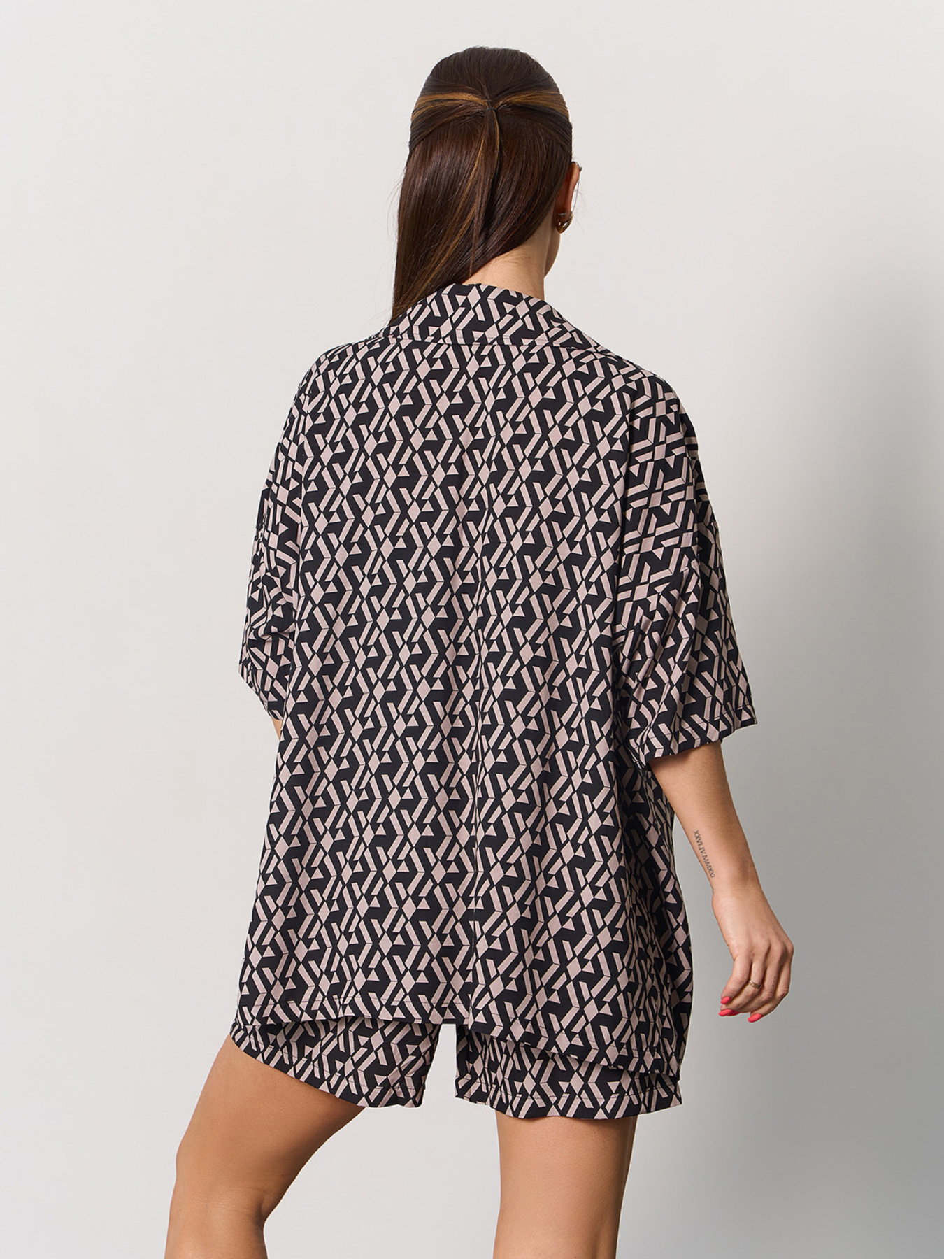 Костюм ISSA Plus модель 15168_коричневый Фото