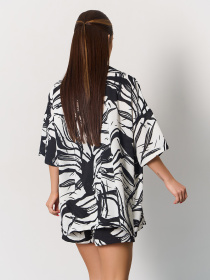 Повседневный костюм ISSA Plus модель 15170_белый Повседневный костюм ISSA Plus модель 15170_белый Фото