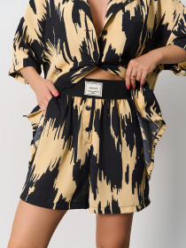 Костюм ISSA Plus модель 15171_желтый Фото