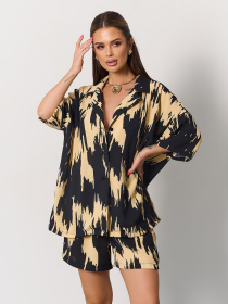 Костюм ISSA Plus модель 15171_желтый Фото