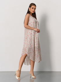 Сарафан ISSA Plus модель 15173_мультиколор Фото